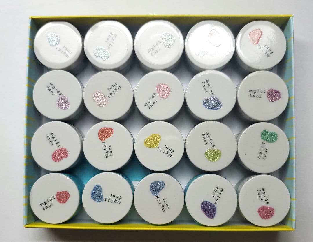 enoi サマーガラスマグ 20色セット mg150-169