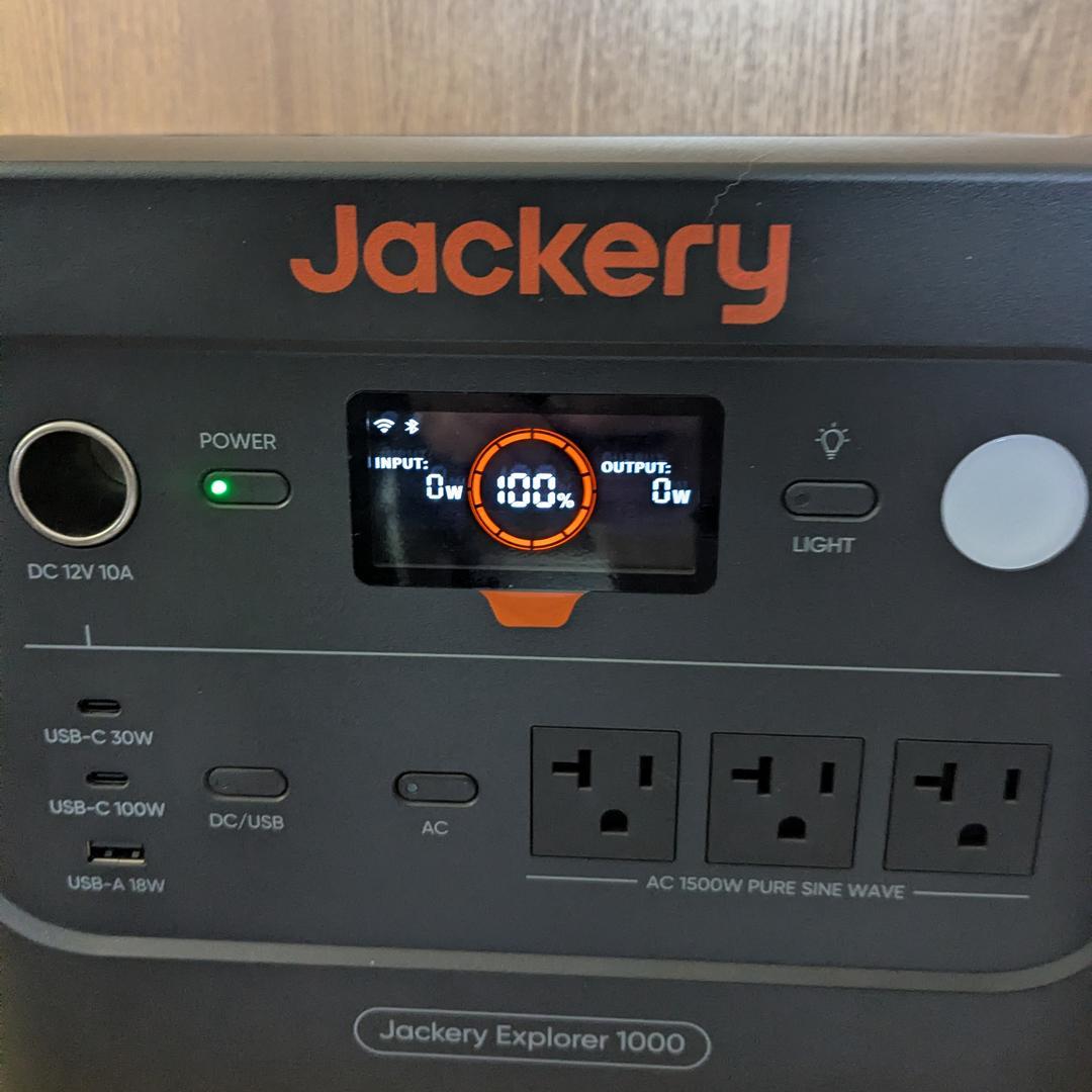 Jackery ジャックリー ポータブル電源 1000 New JE-1000D