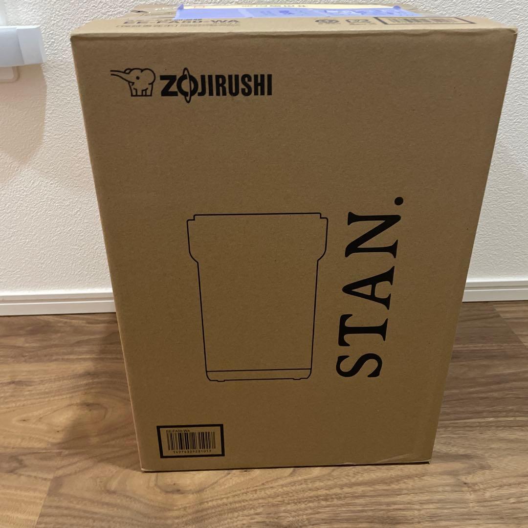 象印　スチーム式加湿器　STAN. ホワイト