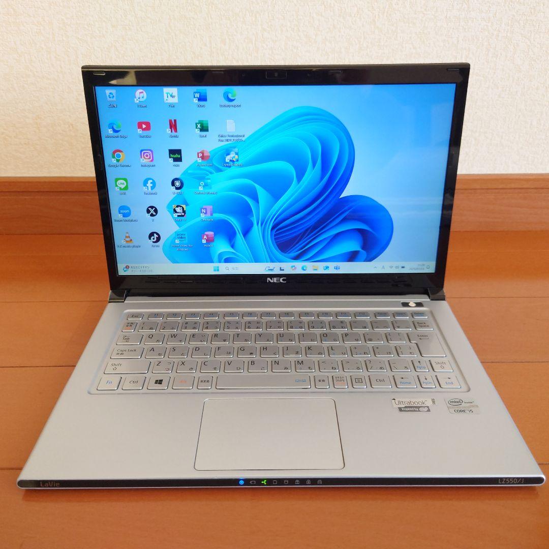 設定済み✨️軽量Ultrabook✨️NEC LaVie✨️Win11＆オフィス