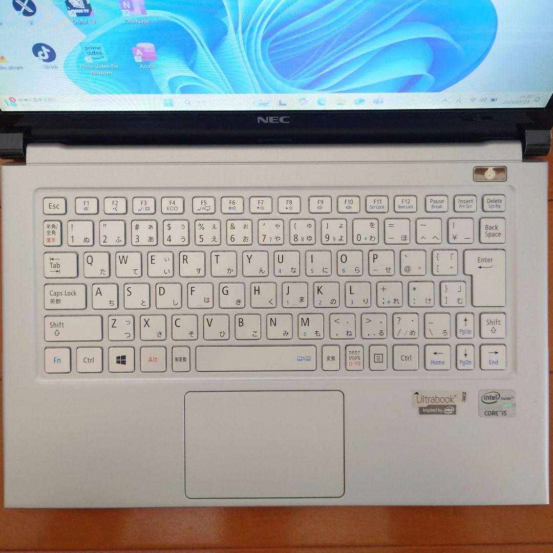 設定済み✨️軽量Ultrabook✨️NEC LaVie✨️Win11＆オフィス