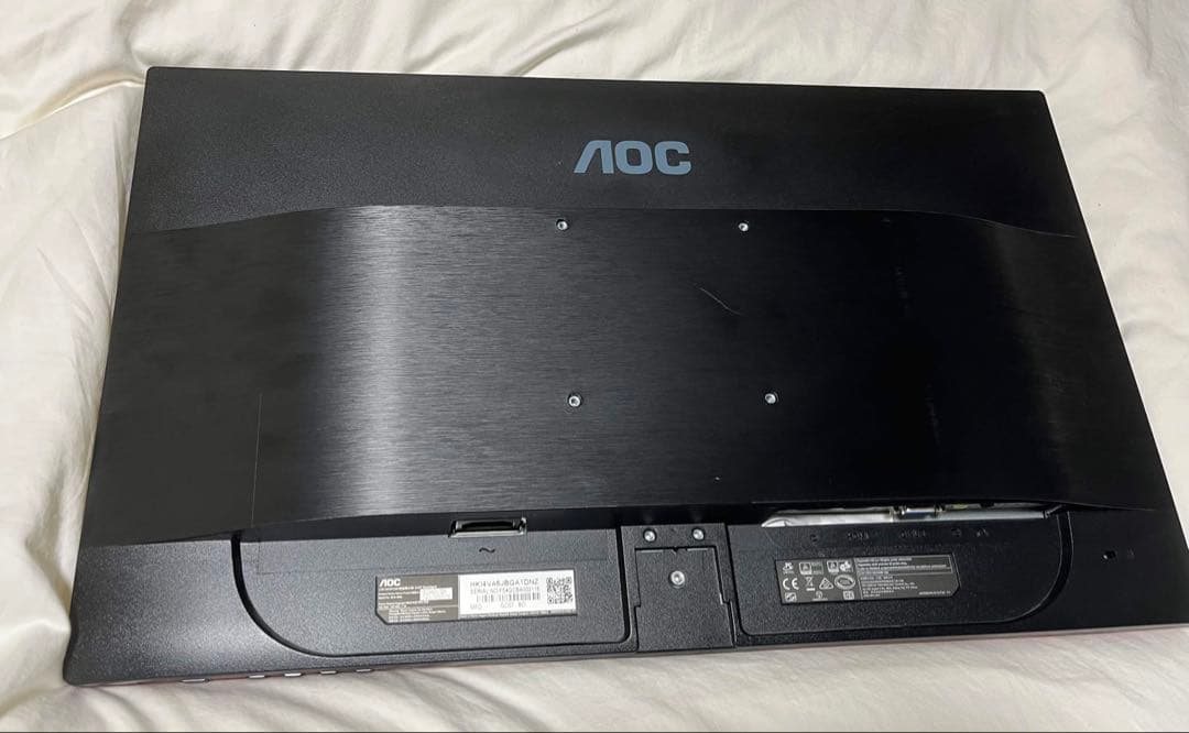 AOC ディスプレイ モニター+ケーブル　2セット