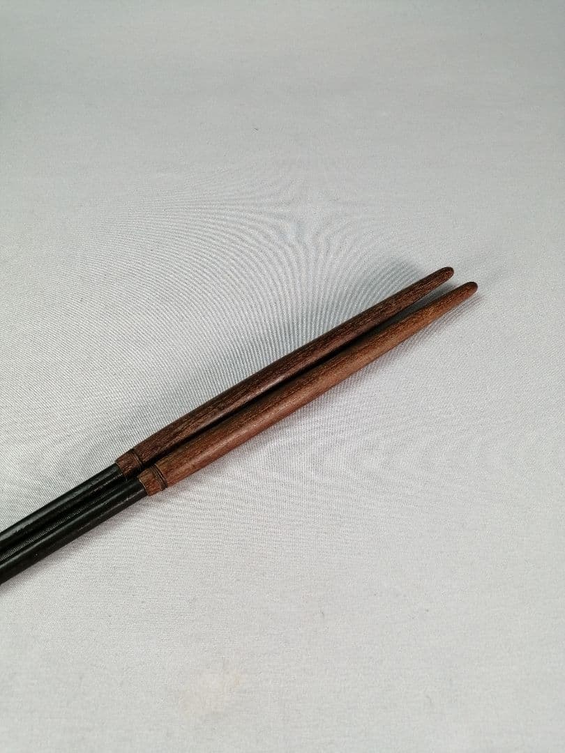 【茶道具】炭点前セット(竹組炭斗、火箸、釜環、紙釜敷、羽箒)　炭道具376