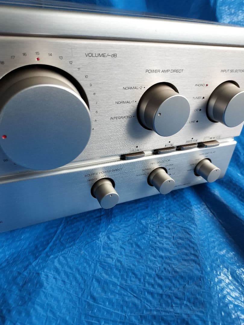 SANSUI　プリメインアンプ　ＡＵーα６０７ＫＸ　動作品