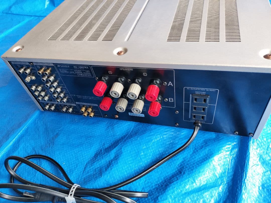 SANSUI　プリメインアンプ　ＡＵーα６０７ＫＸ　動作品