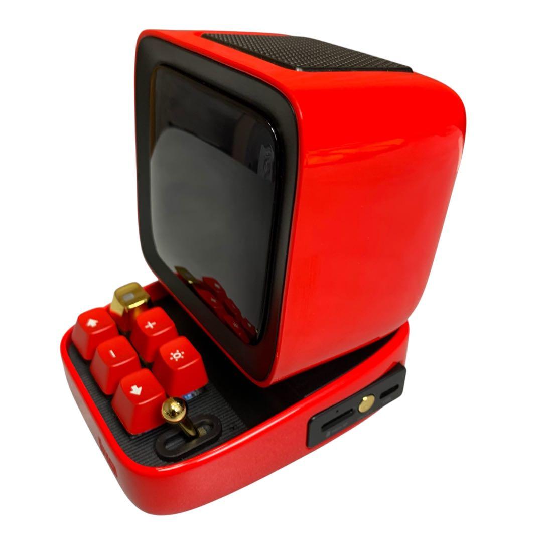【美品】Divoom DITOO-PLUS スピーカー レアカラー　赤