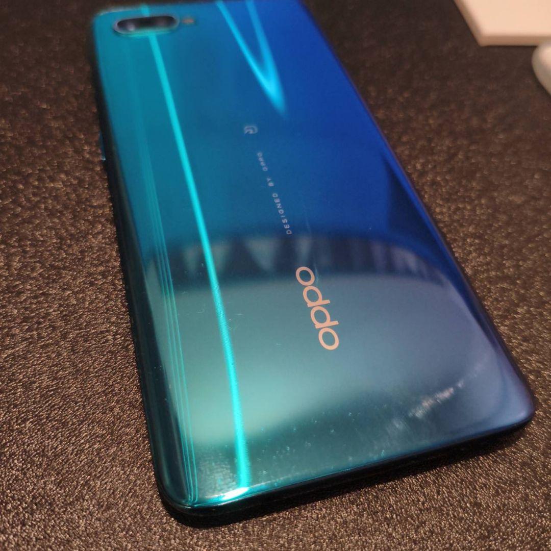 RenoA 64GB ブルー　スマホ　アンドロイド　OPPO　美品　付属品あり
