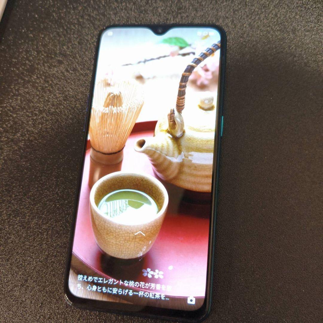 RenoA 64GB ブルー　スマホ　アンドロイド　OPPO　美品　付属品あり