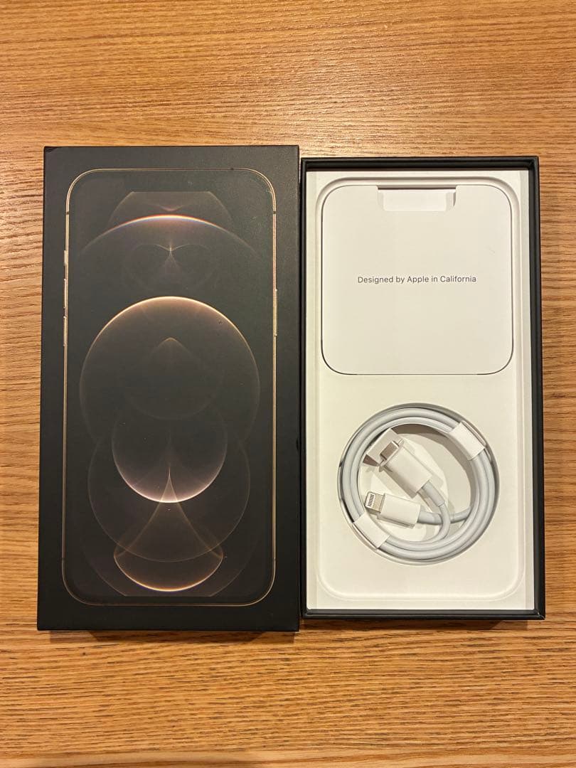 【極美品】Apple iPhone12 ProMax ゴールド SIMフリー本体