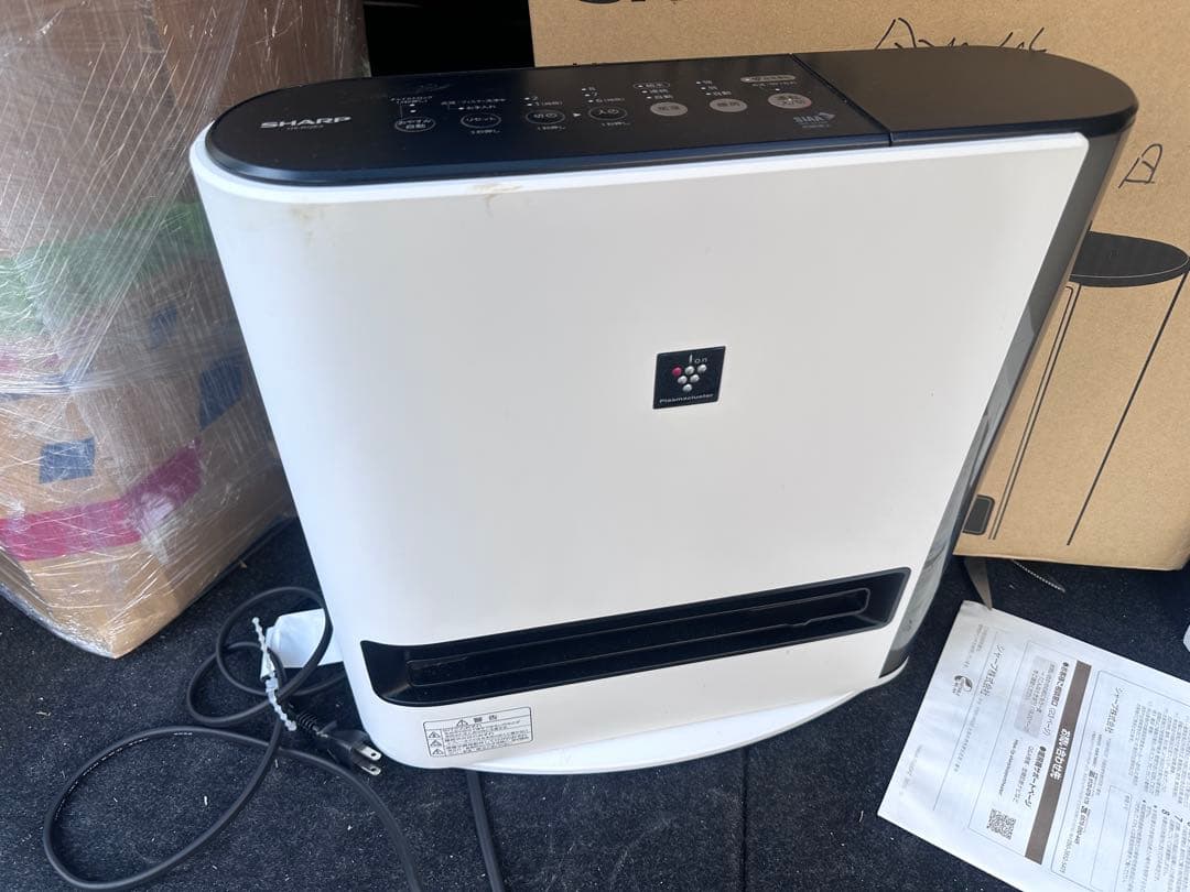 シャープ　加湿セラミックファンヒーター　HX-R12E2