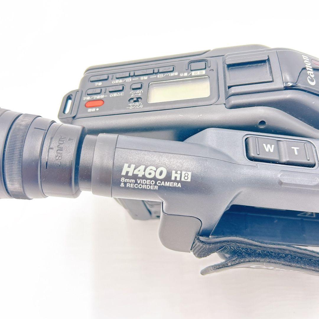 【通電確認済】 Canon H460 8mmビデオカメラ 当時物 レア レトロ