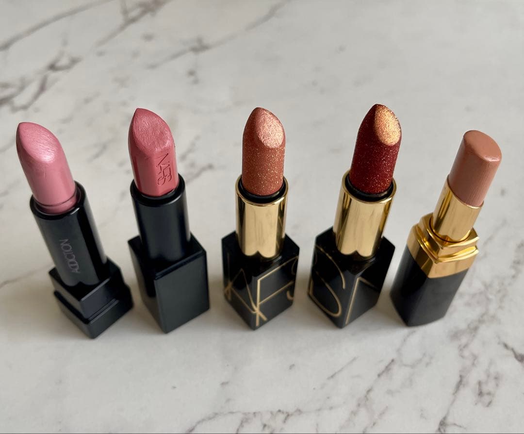 デパコスリップグロス11本セットNARS Dior MAC CHANEL限定品