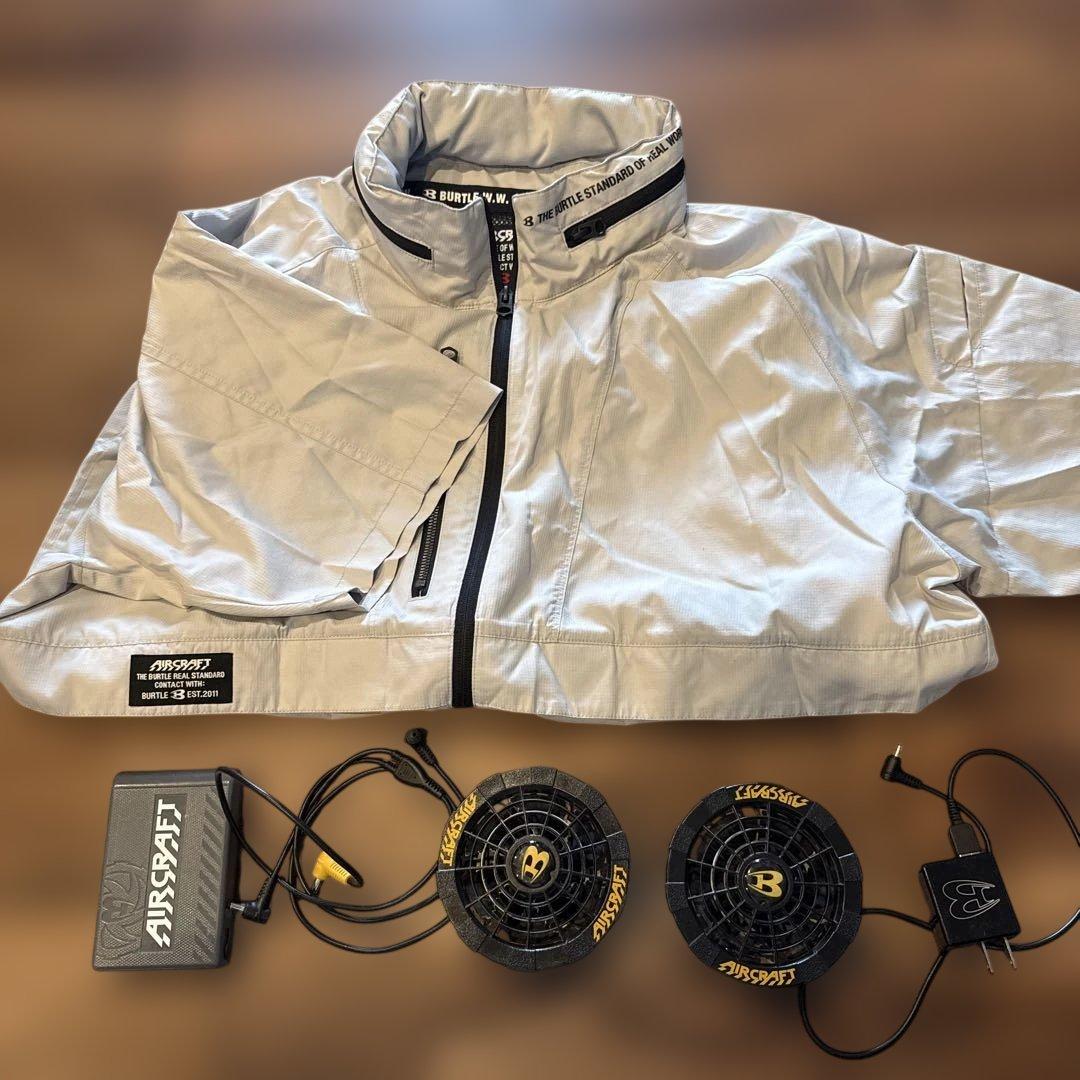 バートル aircraft ac23012V空調服セット