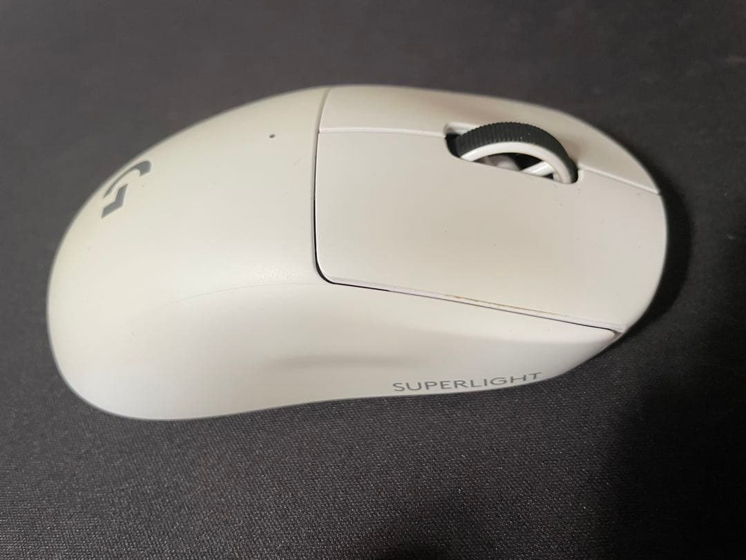 （中古）Logitech PRO X SUPERLIGHT ホワイト