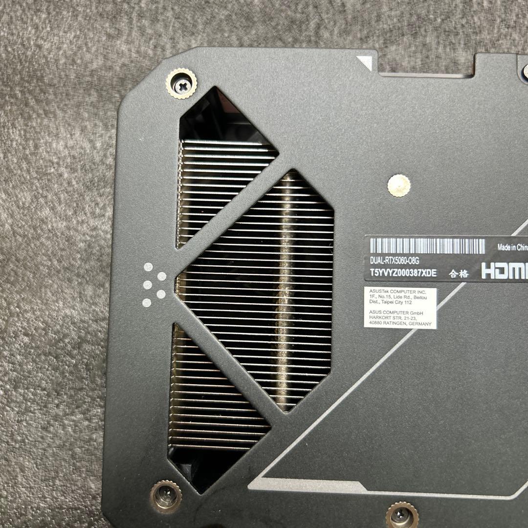グラフィックボード・グラボ・ビデオカード ASUS DUAL GEFORCE RTX 5060