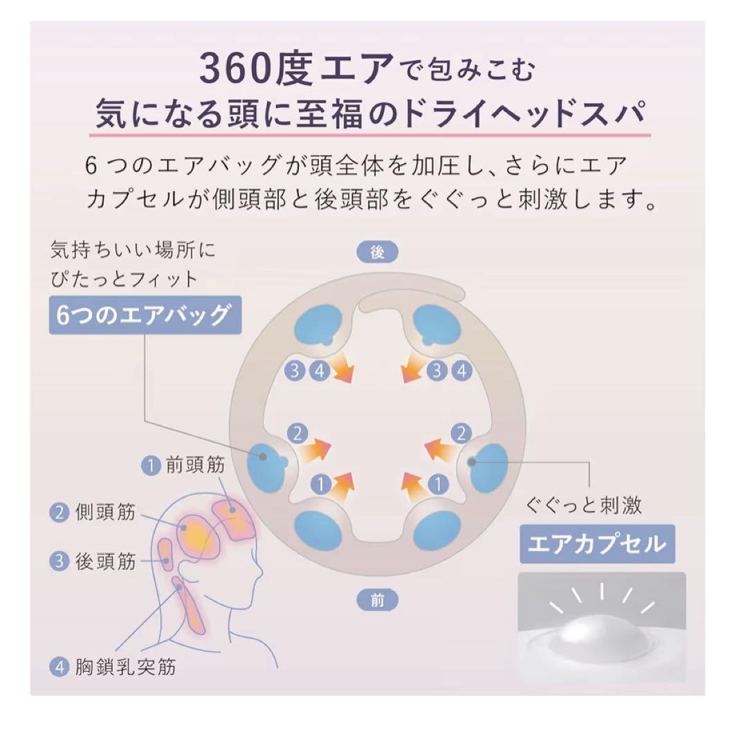 ヘッドスパ　マドローム AX-HX345 猫耳型リラクゼーショングッズ