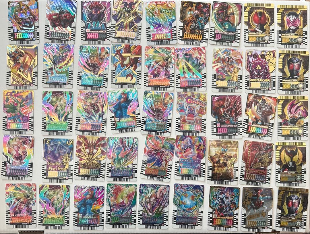 【レアあり】 仮面ライダーガッチャード ライドケミートレカ　まとめ売り