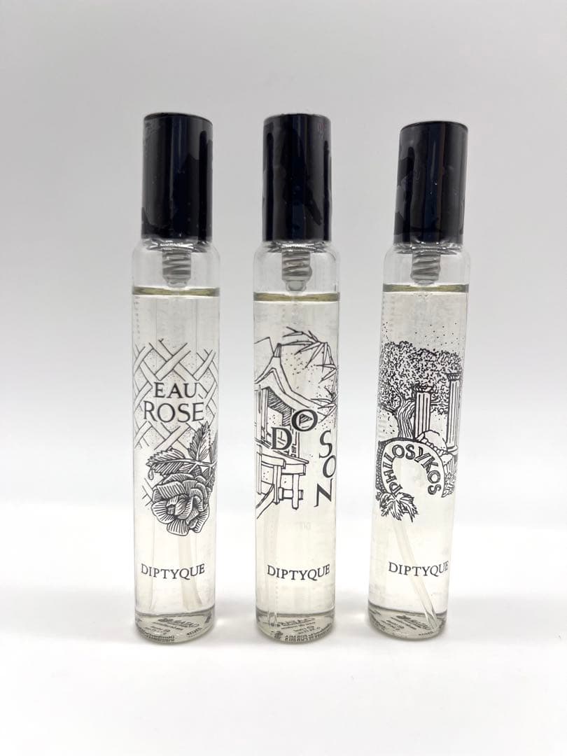 【新品未使用】diptyque オーローズ　ドソン　フィロシコス　3本セット