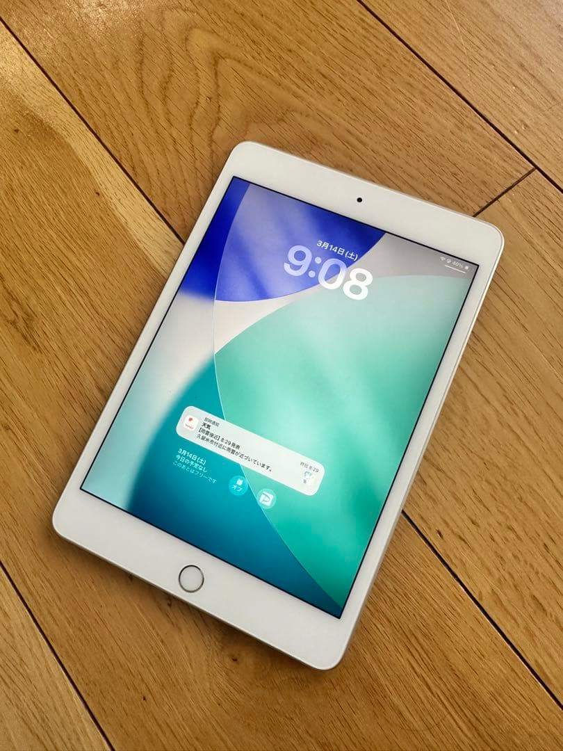 ipad mini5 電池残量97％
