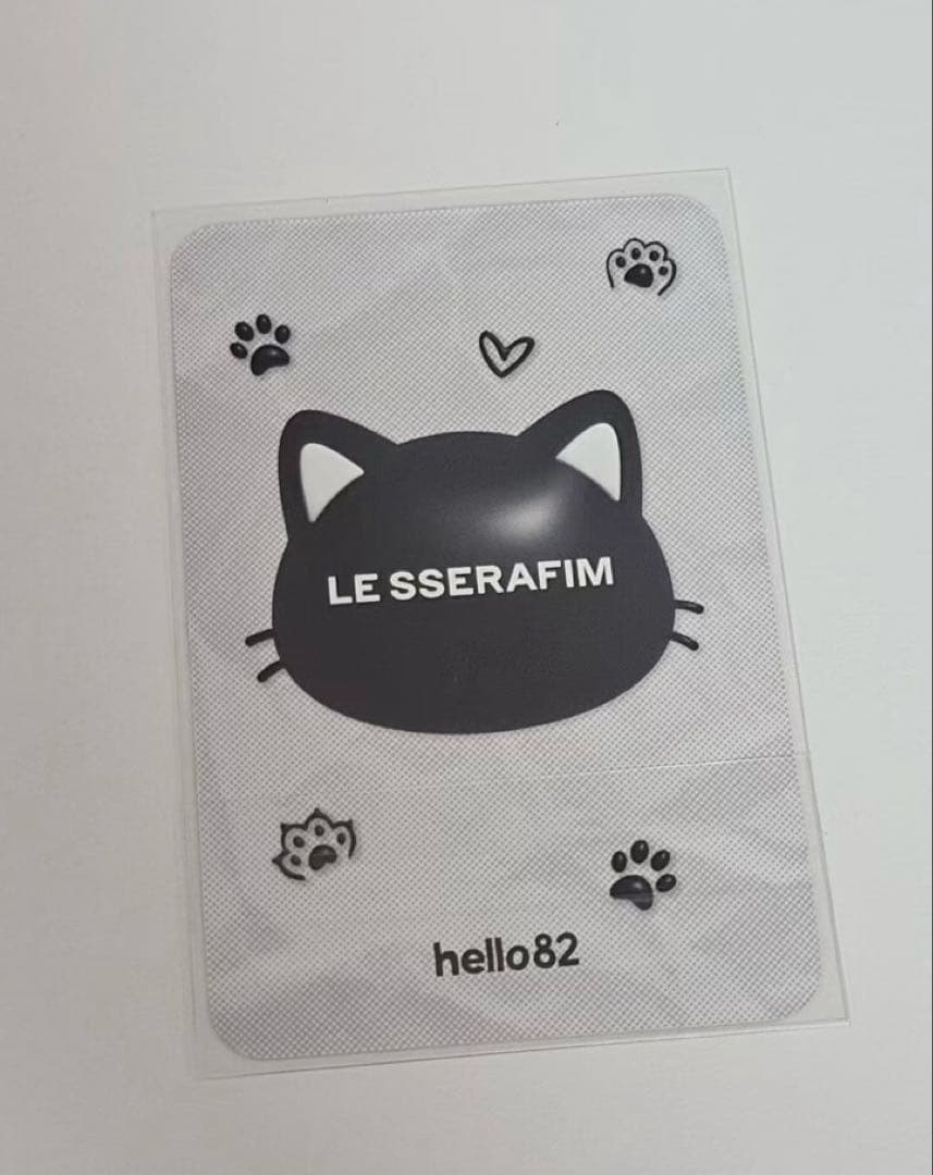 lesserafim spaghetti hello82 US トレカ　サクラ