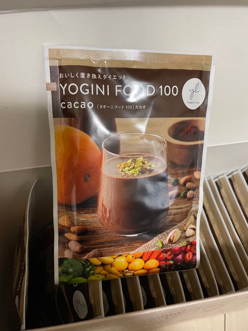 YOGINI FOOD 100 cacao 19袋 LAVA
