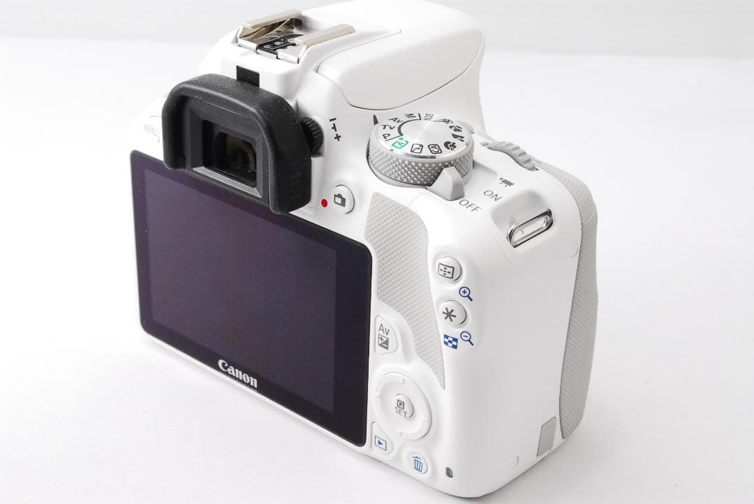 美品 Canon Kiss X7 ホワイト レンズセット スマホ転送 軽量 人気