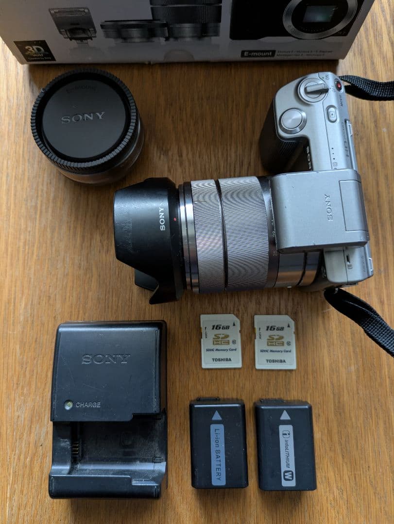 SONY α NEX-5 ミラーレス一眼カメラ Eマウントレンズキット