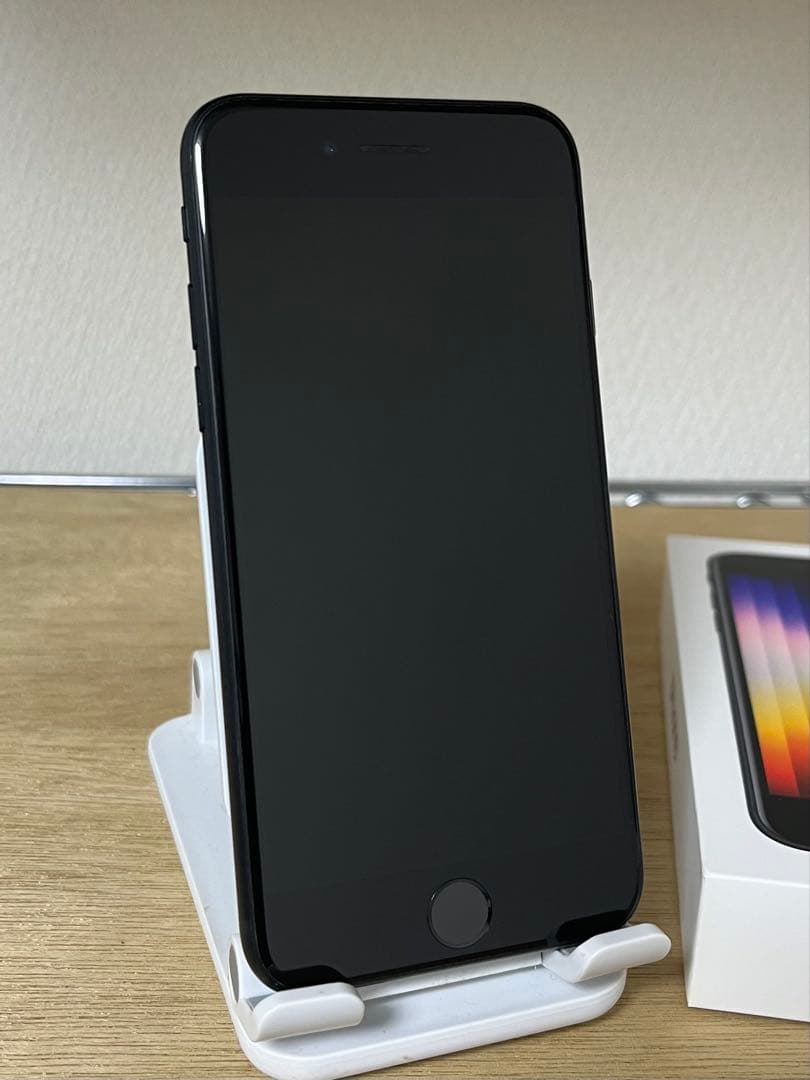 Apple iPhone SE (第3世代) ブラック 256GB 美品