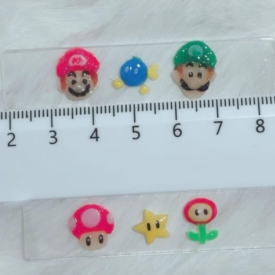 マリオ　ネイルパーツ