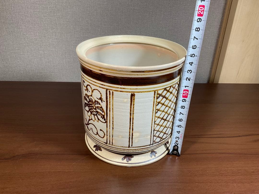 の*り様 お茶道具　「橋本永豊　宗胡録写　水指」