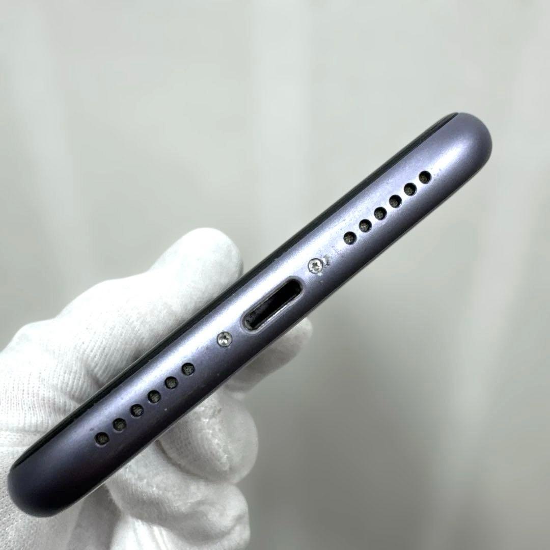 iPhone11 128GB バッテリー80% パープル シムフリー