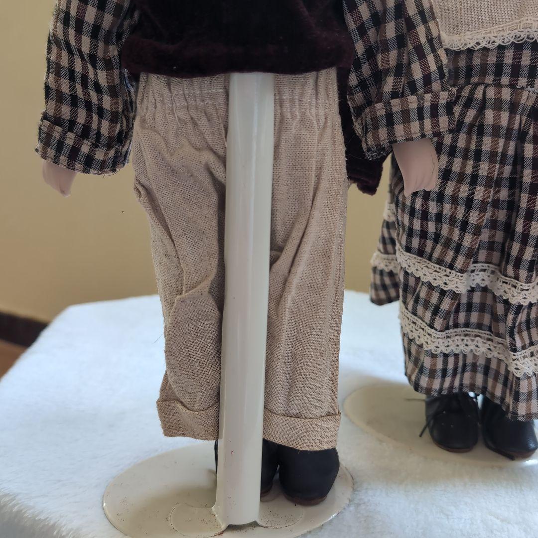 1990'Vintageビスクドール✨アンティーク キスペア 約30cm