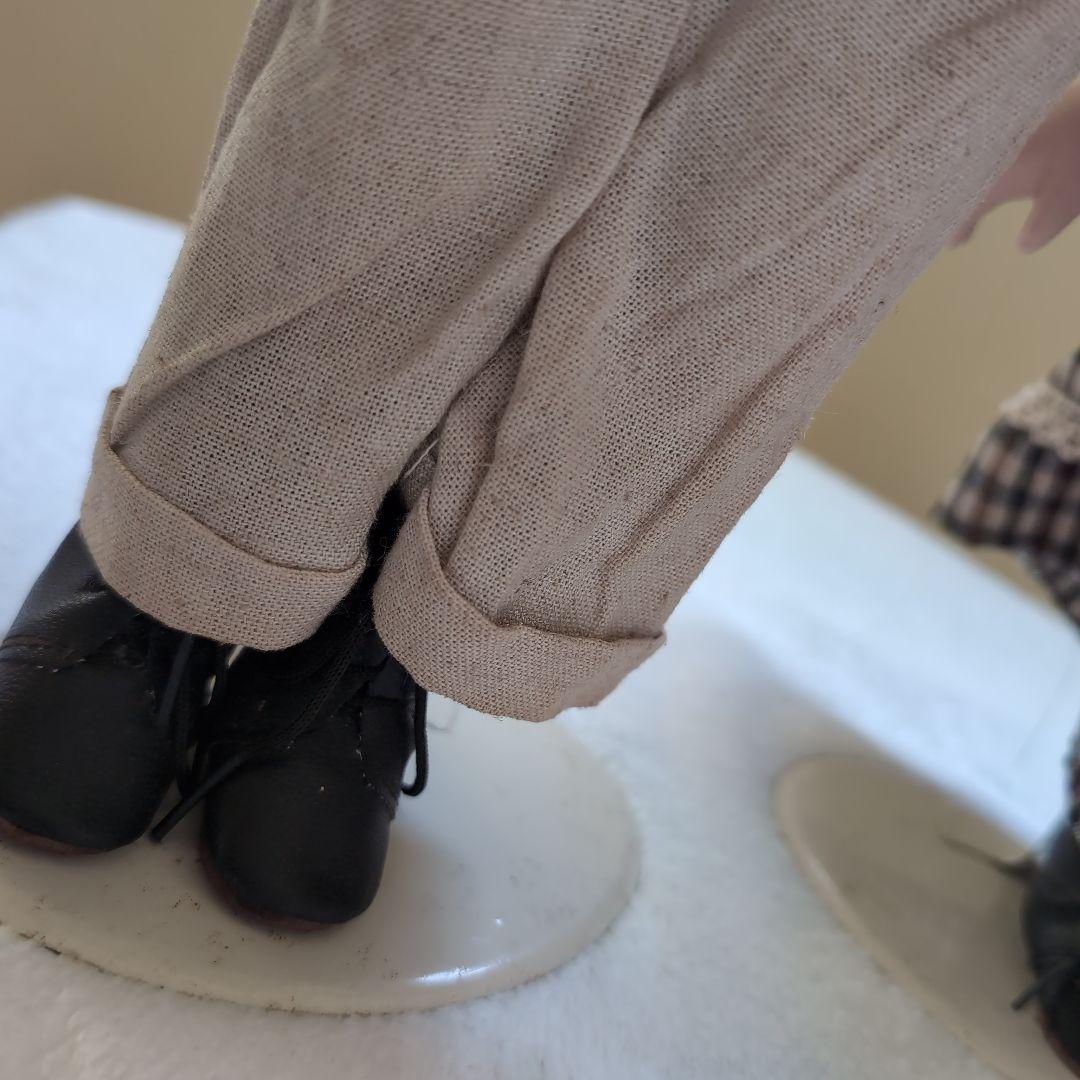 1990'Vintageビスクドール✨アンティーク キスペア 約30cm