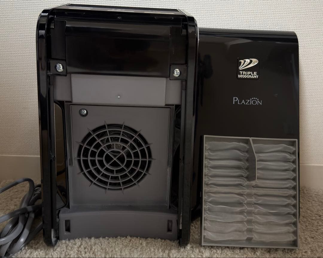 富士通ゼネラル PLAZION 脱臭機 ブラック DAS-15K-B 値下可