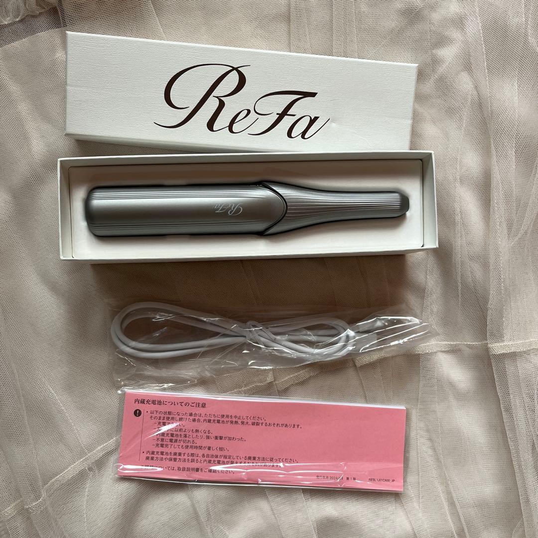 新品未使用❣️リファ フィンガーアイロン ST6 ダークシルバー 箱にキズあり