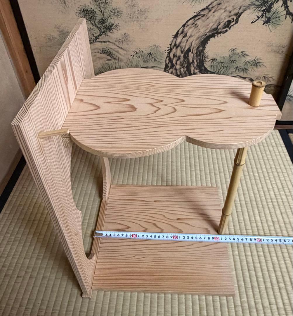 茶道具　瓢棚(ひさごだな)　淡々斎好み　木村昇雅作