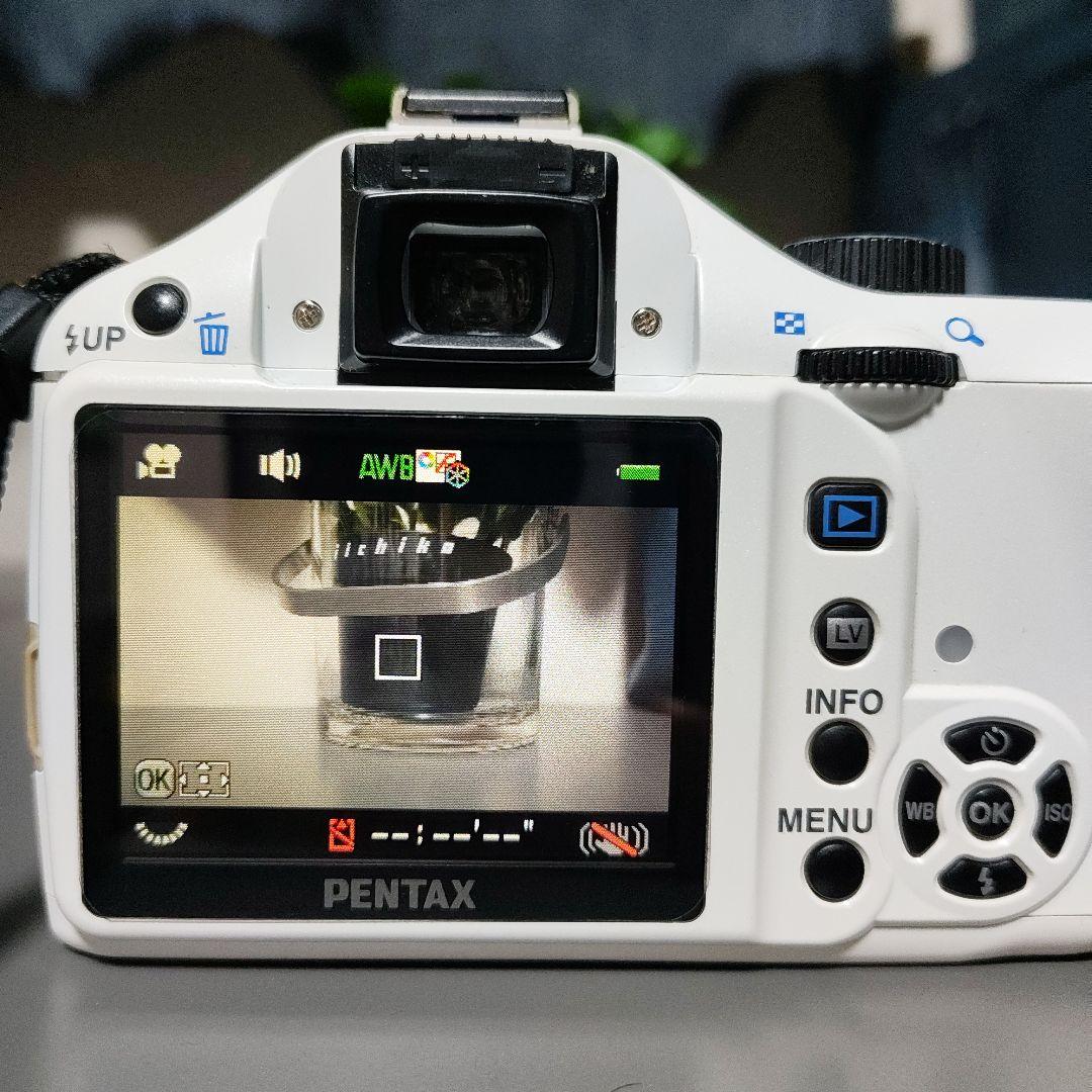 M.M PENTAX デジタル一眼レフk-x ホワイト
