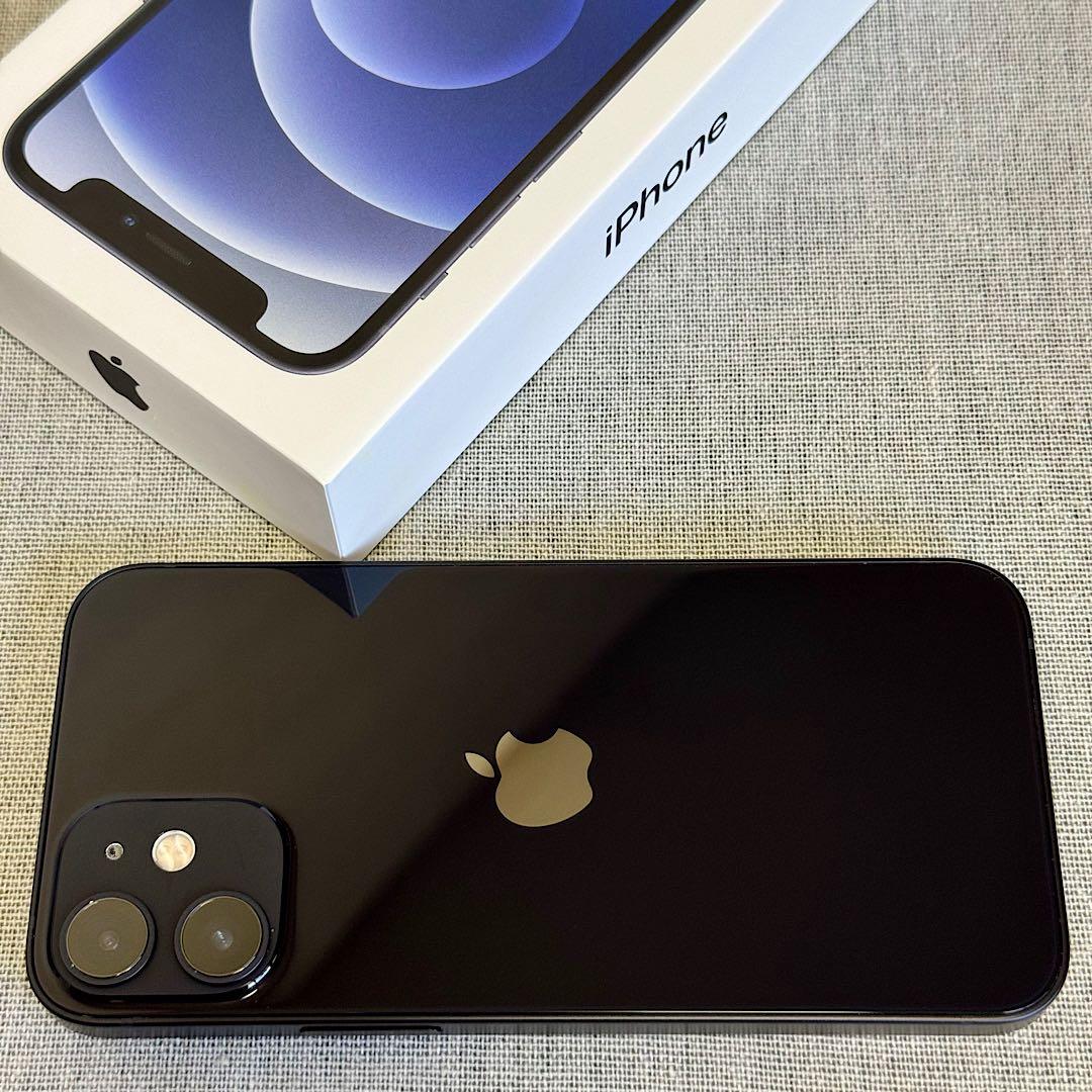 美品✨️iPhone 12mini 64GB 付属品完備 SIMフリー／オマケ付き