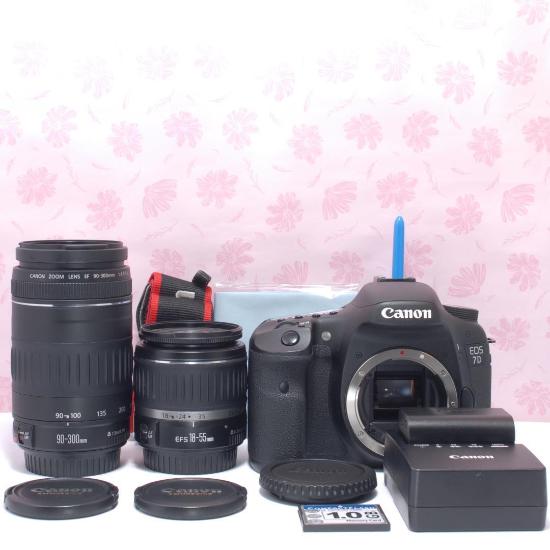 ⭐️望遠レンズセット⭐️Canon EOS　7D キャノン　デジタル一眼レフ