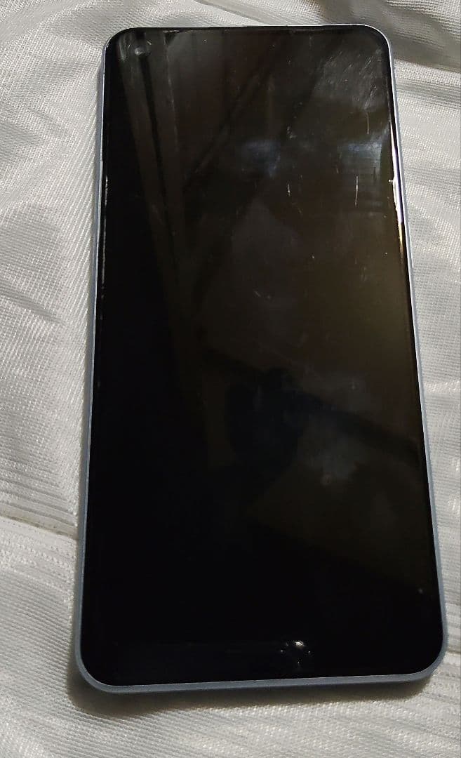 OPPO Reno7 A ライトブルー 本体 ガラスフィルム付き