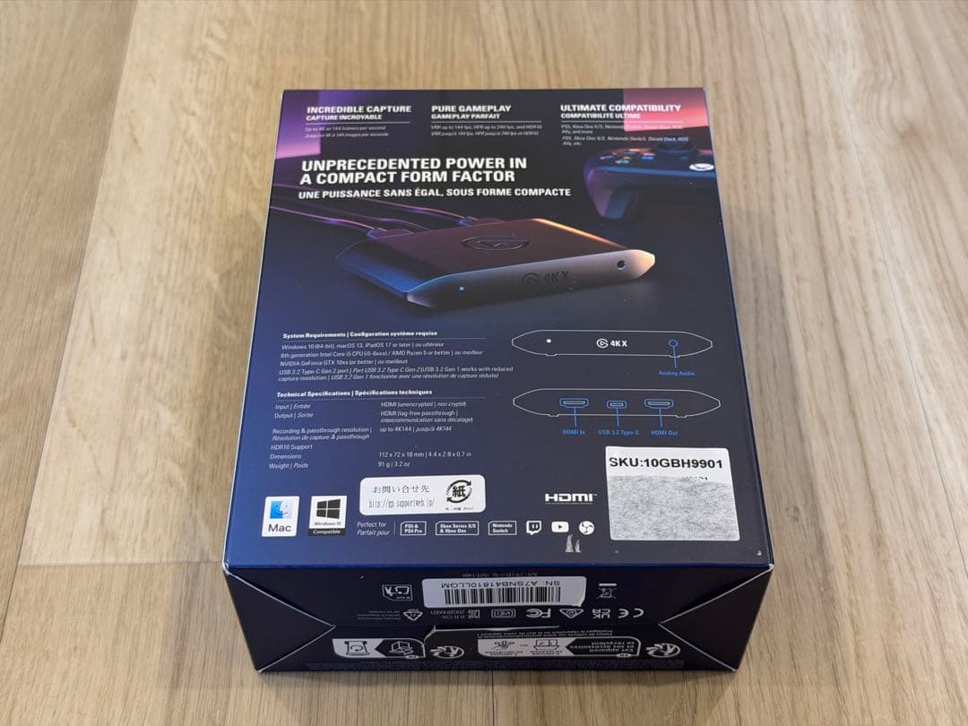 k*n様 Elgato Game Capture 4K X