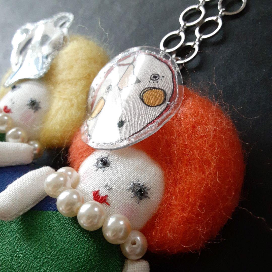 アフロガール　ドールチャーム　mannine　あちゃちゅむ　ミナペルホネン　好方