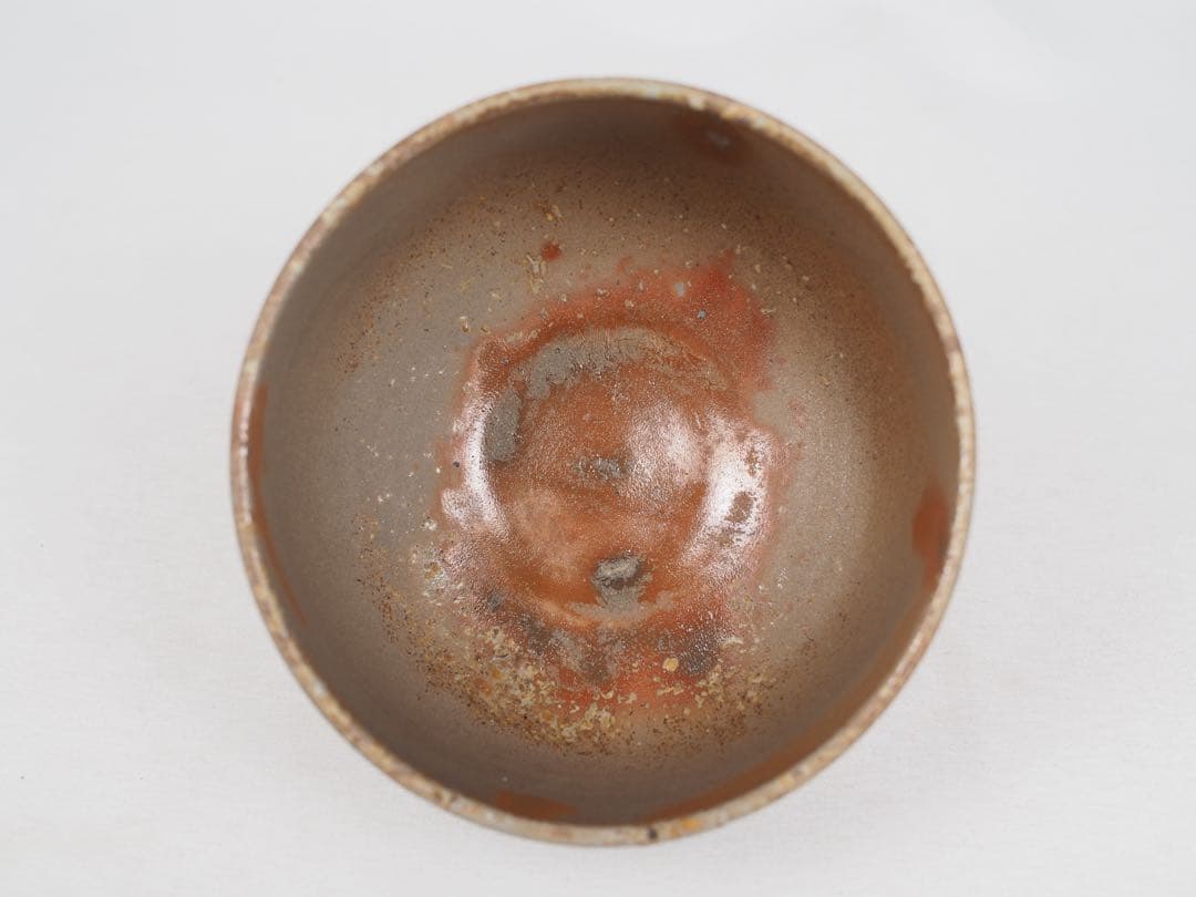 古作 備前焼 木村長十郎友敬 茶碗 2客 茶道具 抹茶碗 共箱