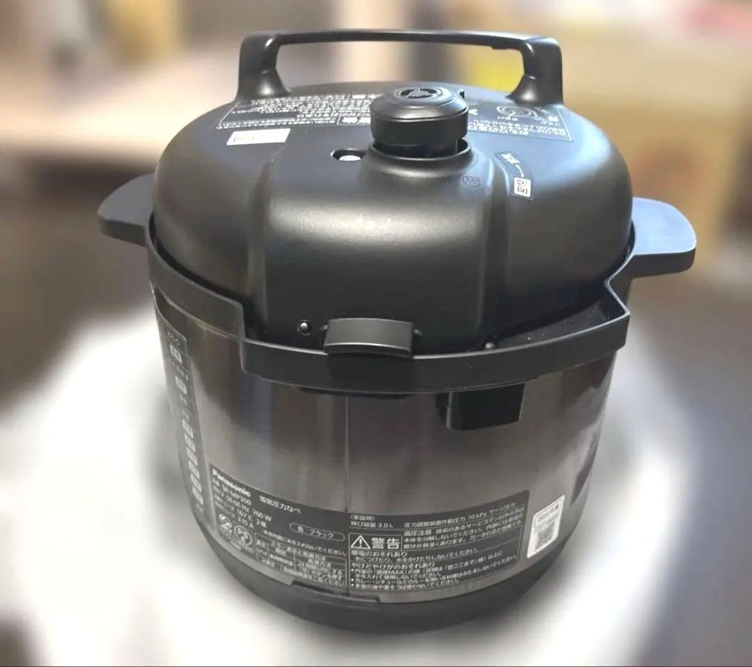 【22年製】Panasonic SR-MP300-K 電気圧力鍋 パナソニック