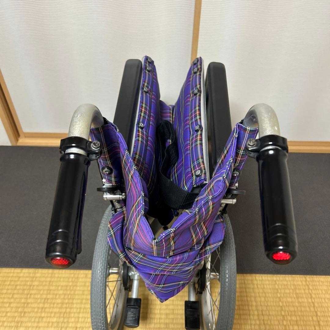 カワムラサイクル アルミ製標準型車いす 介助式 エアタイヤ