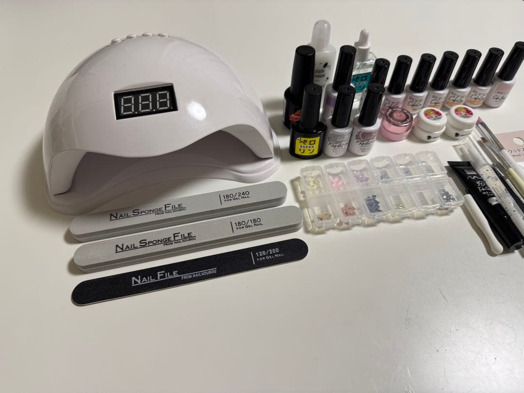 ジェルネイル ネイル工房 キャンドゥ ペロリン ネイルスタートキット パーツ