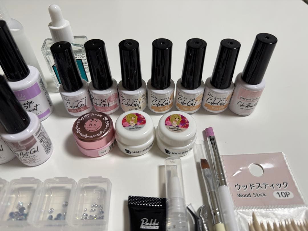 ジェルネイル ネイル工房 キャンドゥ ペロリン ネイルスタートキット パーツ