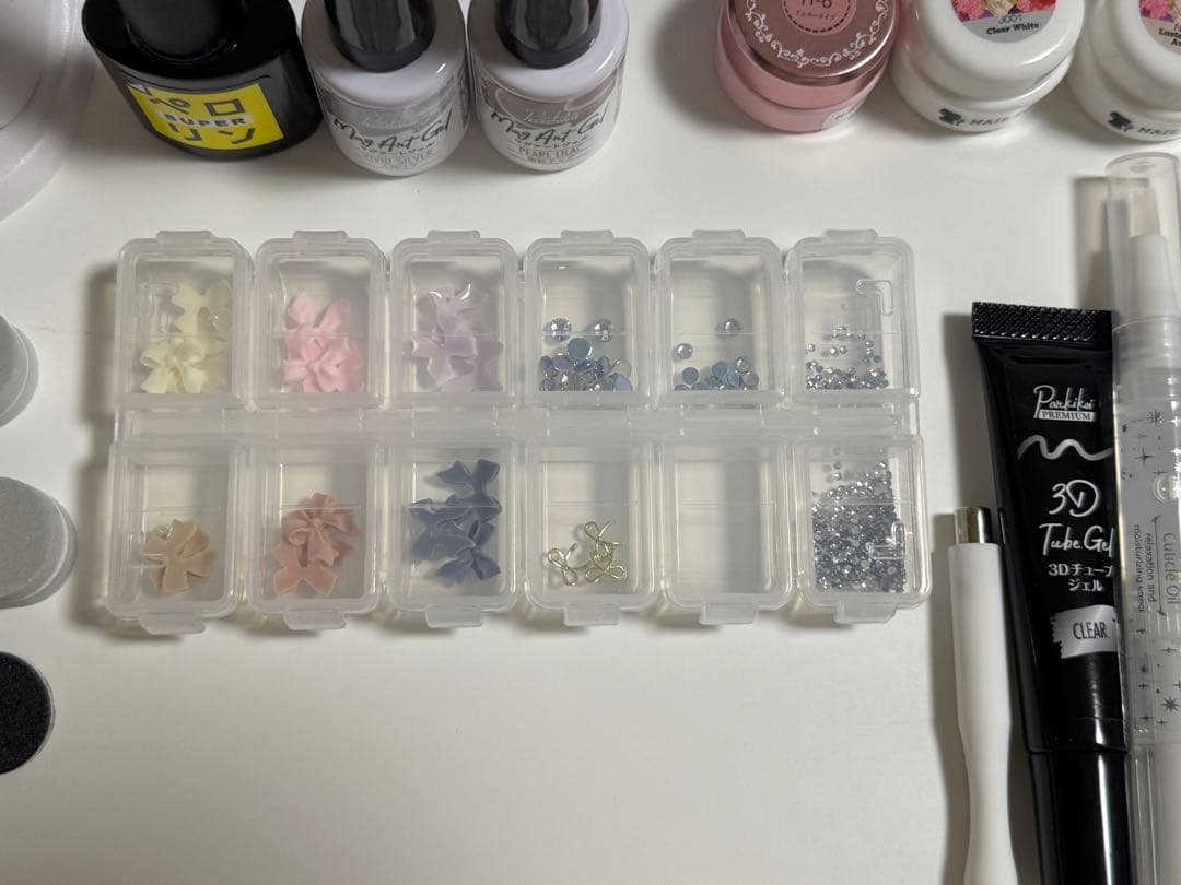 ジェルネイル ネイル工房 キャンドゥ ペロリン ネイルスタートキット パーツ