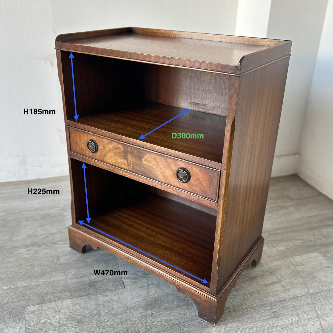 イギリス アンティーク家具 オープンブックケース 本棚 1940年頃 995A