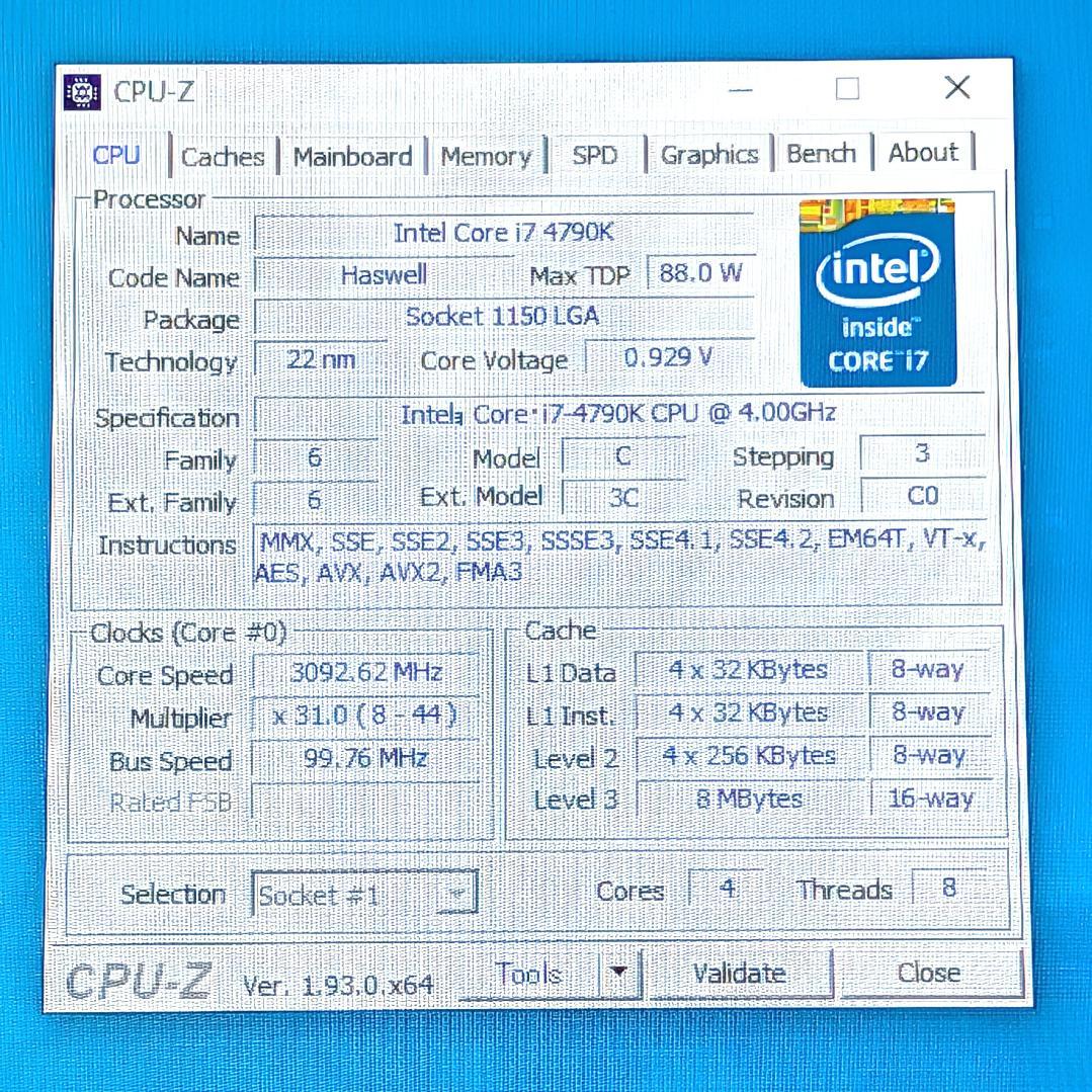 ASUS H97-PRO/i7-4790K/メモリ8GB セット商品